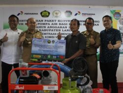 Sosialisasi dan Penyerahan Bantuan Alat Pompa Air Konversi BBM ke BBG, Ini Yang Disampaikan Samuel