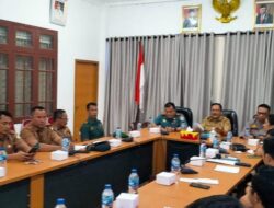 Kapolres Nias Selatan Menghadiri Rapat Tanggap Darurat.