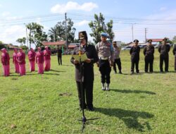 Kabag Ren Pimpin upacara Pemakaman Personel Polres Aceh Tamiang