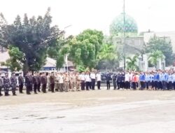 SMK Swasta Kristen BNKP Telukdalam Menghadiri Upacara Peringatan Sumpah Pemuda Di Nias Selatan.