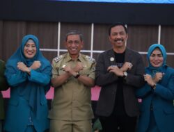 Peringatan Hari Kesatuan Gerak PKK ke-51 Tingkat Kabupaten Wajo, Amran Mahmud Tekankan Penanganan Stunting