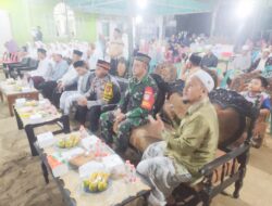 Kapolsek Karang Baru Hadiri Peringatan Maulid Nabi Muhammad S.A.W 1445 H