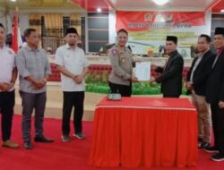 DPRD dan Polres Donggala Teken MoU Kesepakatan
