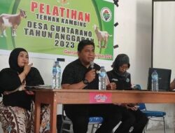 Pemdes Guntarano Latih Manajemen Peternak Kambing