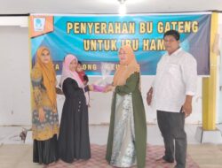 Penyerahan Bu Gateng  Untuk Ibu Hamil Gampong Geudong Bireuen