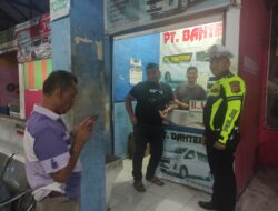 Satlantas Polres Aceh Tamiang Laksanakan Patroli Blue Light