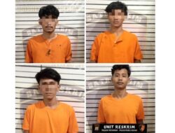 Empat perampok “langganan” flyover Amplas Medan dibekuk