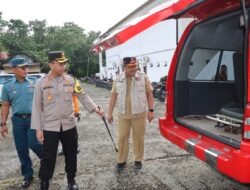 Kapolres Dan Forkopimda Nias Selatan Ikuti Apel Siaga Bencana Alam.