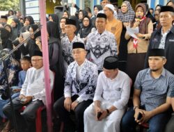 Kemenag Wajo Berduka,Muhammad Yunus Pimpin Upacara Pelepasan Jenazah Almarhuma Nirmasari