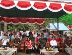 Penjabat Bupati Landak Resmi Menutup Karya Bakti TNI Desa Selutung