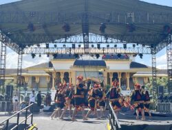 Gelar Seni Dan Budaya Tari Perang Nias Selatan, Wujudkan Pemilu Damai.