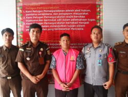 Sekian lama, Akhirnya Kejari Asing tahan mantan Kades Sirimo Mungkur