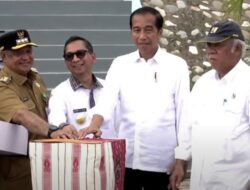 Jokowi Resmikan SPAM Kali Dendeng, Terungkap Baru 3000 Sambungan Dimanfaatkan