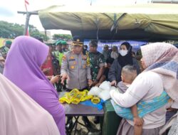 Peduli Masyarakat Kurang Mampu, Polres Bireuen Buka Bazar Sembako Murah