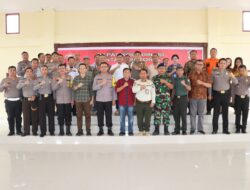 Polres Nisel Laksanakan Rakor Lintas Sektoral OPS Lilin Toba.