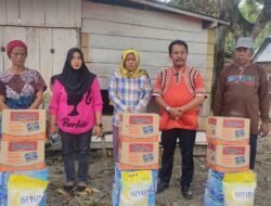 Sudirman Meru Salurkan Bantuan Korban Kebakaran di Tiga Lokasi Berbeda di Kabupaten Wajo