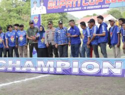 Turnamen Sepak Bola Bupati Cup 2023 Resmi Ditutup, Amran Mahmud Harap Jadi Wadah Pesepakbola