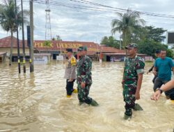 Danrem 011/LW Tinjau Banjir Aceh Utara