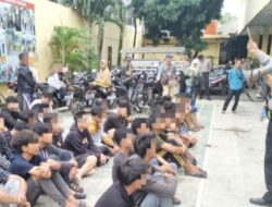 Diduga mabuk tuak, 31 remaja geng motor di Medan diringkus