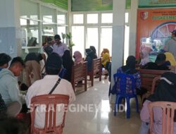 Puskesmas Kurik Diserbu Masyarakat