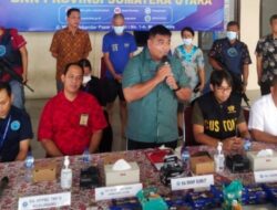 Selundupkan 3 kg sabu dalam paket biskuit, pasutri di Deli Serdang dibekuk