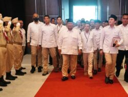 Rakornas Gerindra, Prabowo Beri Arahan Seluruh Kader Untuk Memenangi Pemilu