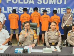 Sindikat perampok ustaz dan driver ojol di Medan dibekuk