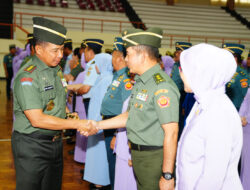 Panglima TNI Terima Laporan Korps Kenaikan Pangkat 66 Perwira Tinggi TNI