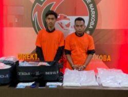 Selundupkan 3,8 kg sabu ke Palu, 2 warga Aceh dibekuk di Kualanamu