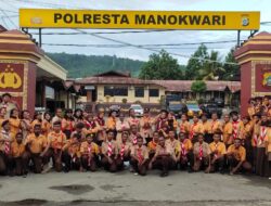 Prasabhara Polresta Manokwari Latihan Perdana,  Enam Sekolah Berpartisipasi
