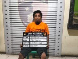 Unit Reskrim Polsek Medan Baru tembak residivis spesialis bongkar dan curi pagar