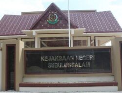 Kejari Kota Subulussalam kumpulkan data dan bahan keterangan penggunaan dana KONI Subulussalam