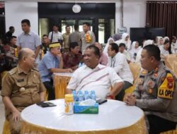 Ketua DPRD Landak Menghadiri Halal Bihalal Polres Landak
