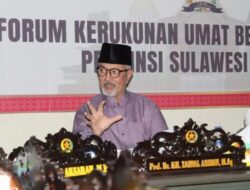 Ketua dan Pengurus FKUB Sulawesi Tengah Silaturrahim Dengan Pimpinan dan Tokoh Lintas agama.