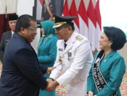 Heri Saman Menghadiri Pelantikan Penjabat Bupati Landak