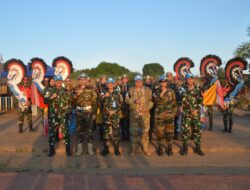 Force Provost Marshall Kunjungi Markas Satgas Indo RDB XXXIX-F Monusco di Bunia