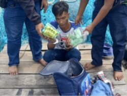 Bawa sabu 2 kg naik perahu dari Malaysia, warga Batubara diringkus