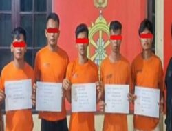 Aniaya pengendara mobil, 5 pemuda di Dairi dibekuk