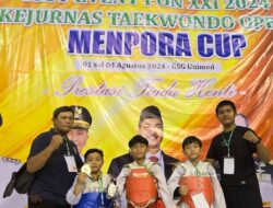 Takasima Club Rebut 13 Medali Emas dalam Test Event PON XXI 2024 & Kejurnas Taekwondo Open Menpora Cup
