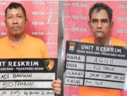 Dua preman ngaku SPSI pemeras mobil pengangkut limbah RS di Medan diringkus