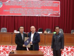 DPRD Kabupaten Landak Setujui Usul Peresmian Pengangkatan Pimpinan DPRD Definitif 2024-2029