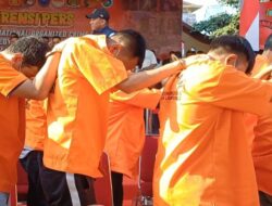 Polresta Deli Serdang ringkus 21 anggota geng motor dan 16 sepeda motor