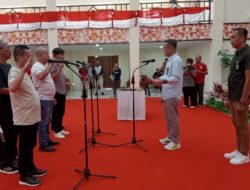 Untuk Memperlancar Jalannya Pelantikan Pimpinan Besok, DPRD Landak Mengadakan Gladi Bersih