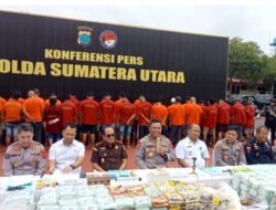 Dalam 2 bulan, 634 tersangka narkoba di Sumut dibekuk