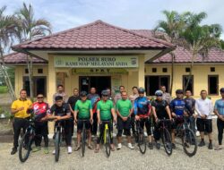 Kapolres Asing gowes sepeda ke Subulussalam