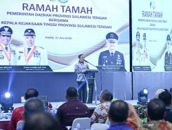 Gubernur Dr.H.Anwar Hafid Sambut Baik Kehadiran  Putra Daerah, Nuzul Rahmat R. SH. MH Sebagai Kepala Kejaksaan Tinggi (KEJATI) Sulawesi Tengah.