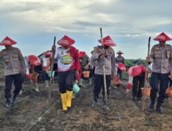 Polres Landak Dukung Program Nasional Swasembada Pangan 2025