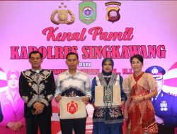 Kenal Pamit Kapolres Singkawang