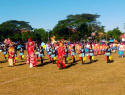 Belawa Meriahkan HUT RI ke-80, UPTD SDN 283 Lautang Ikuti Lomba Drumband Tingkat Kecamatan