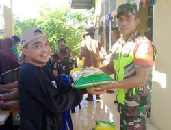 Koramil 05/Darul Makmur Dukung Gerakan Pangan Murah Serentak se-Indonesia